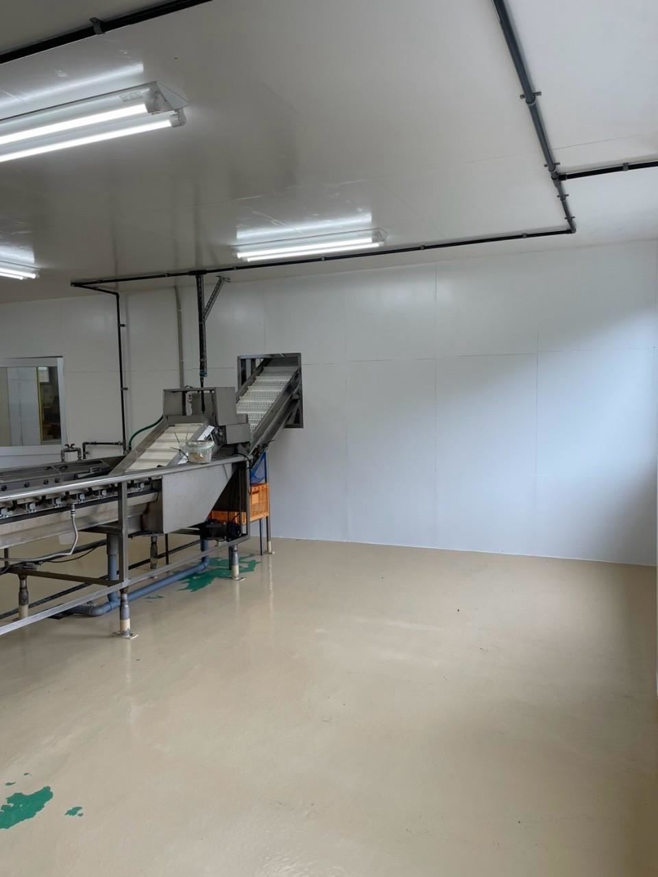 teamブルーオーシャンズ株式会社　施工事例（ークヮーサー工場の大変身 ― 床・壁塗装工事）